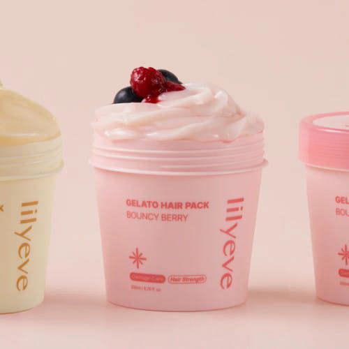 LILYEVE Gelato Hair Pack #Bouncy Berry 200ml