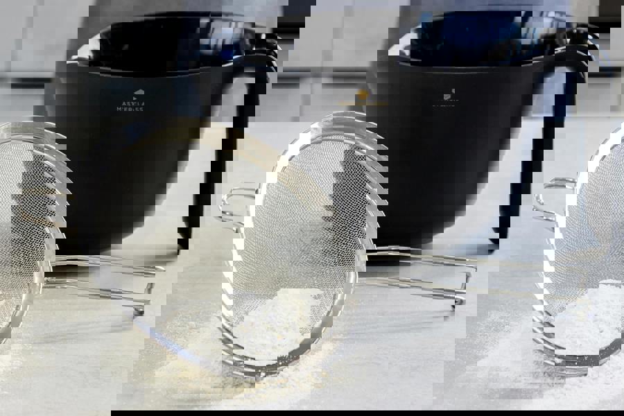 MasterClass 3pc Fine Mesh Stainless Steel Sieve Set includes 7.5cm, 18cm, and 20.5cm Sieves