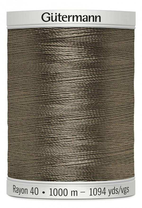 Gutermann No 40 Sulky Rayon Embroidery Thread 1000m Rayon Thread Suitable For Embroidery