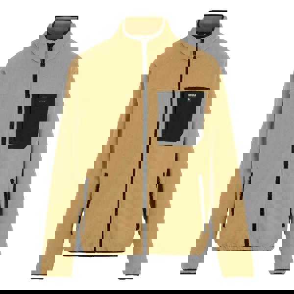 Regatta Mens Frankie Full Zip Fleece Jacket - Iced Coffee