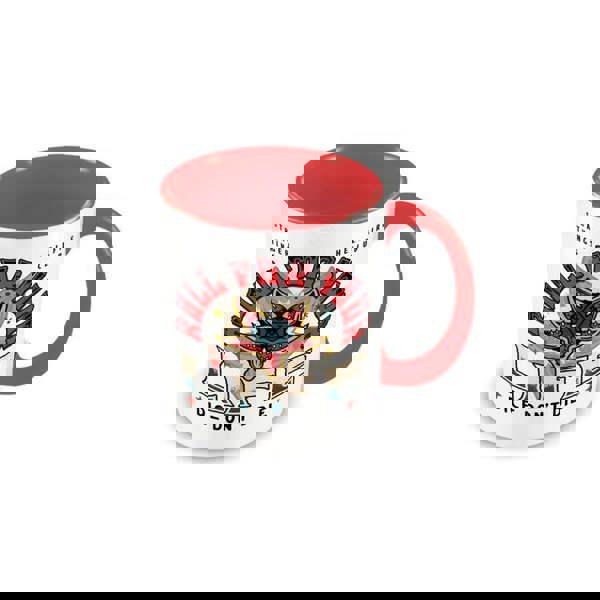 Stranger Things Roll For Your Life Mug - White/Red - 