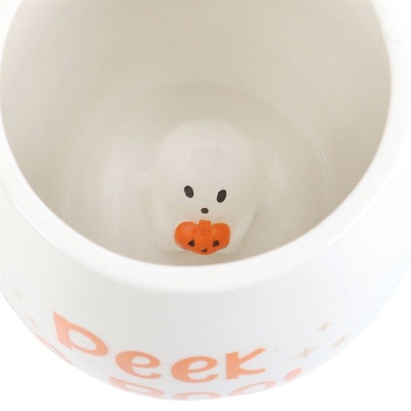 Serano Peekaboo Ghost Rounded Mug