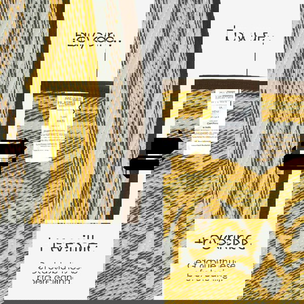 HOMESCAPES Round Outdoor Rug Luxury Waterproof Reversible Recycled, For Garden, Rae