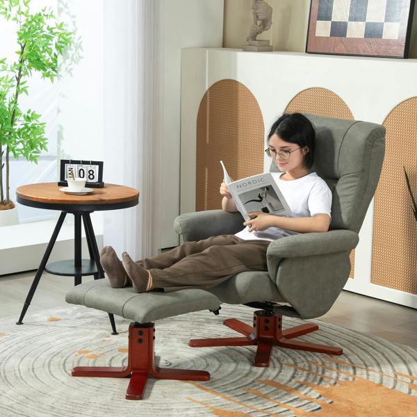 Recliner with Ottoman