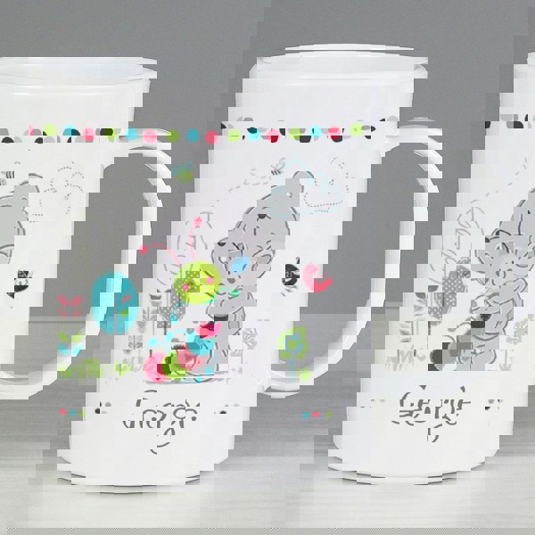 Personalised Memento Company Personalised Tiny Tatty Teddy Cuddle Bug Plastic Mug