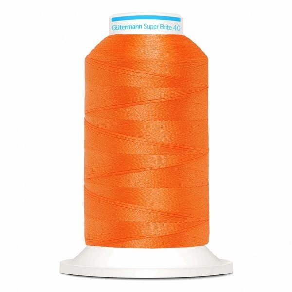 Gutermann Super Brite Polyester 40 Embroidery Thread 1000m Polyester Thread Suitable For Embroidery