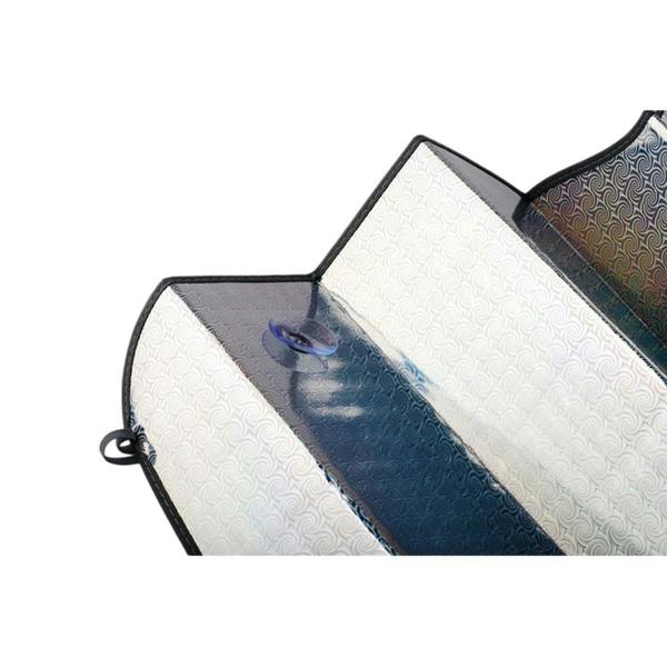 MidOcean Carshade Foldable Car Sunshade - Matt Silver - 