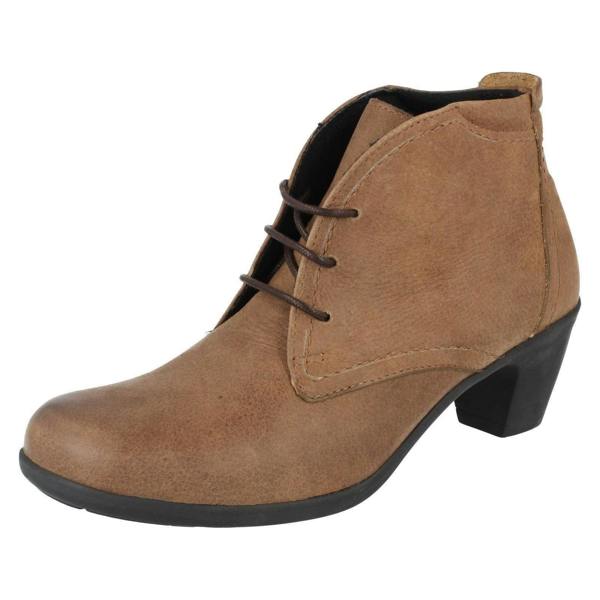 DB Shoes Ladies Easy B Wide Ankle Boots Jo