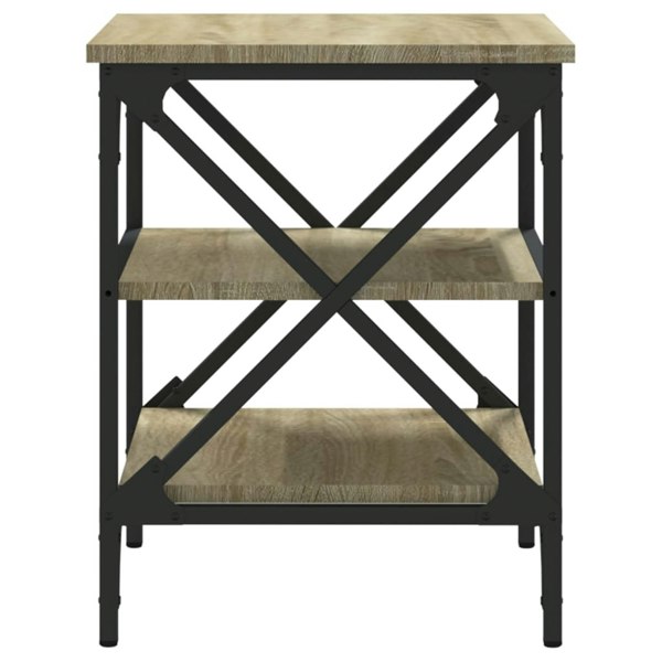 Berkfield Side Tables 2 pcs Sonoma Oak 40x42x50 cm Engineered Wood