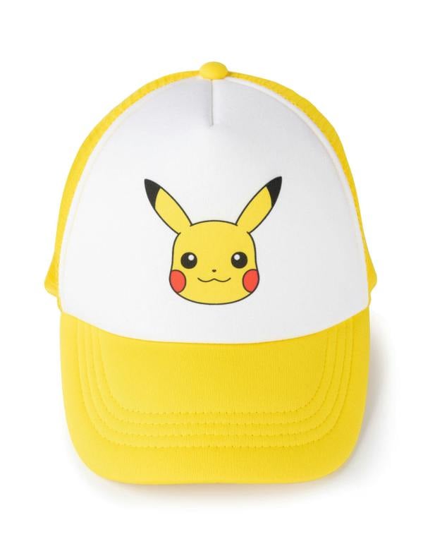 Pokemon Unisex Kids Yellow Pikachu Adjustable Curved Peak Cap (One Size)