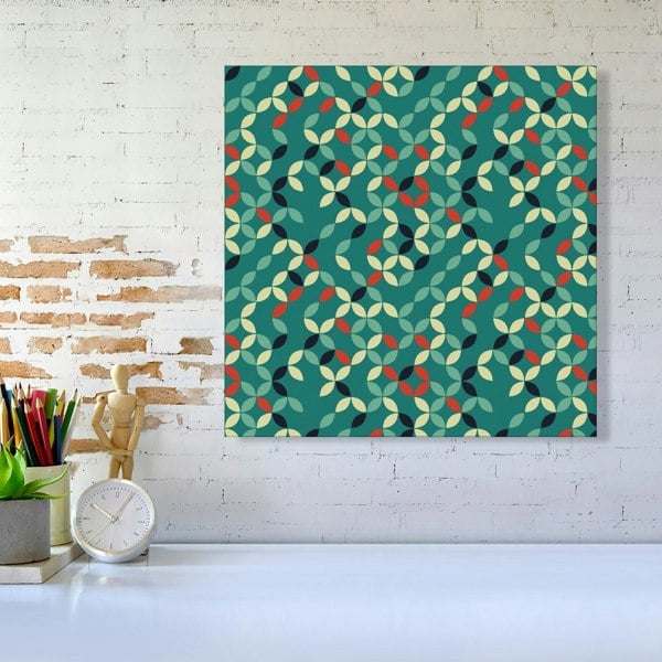 Warren Reed Geometric Pattern Design Canvas