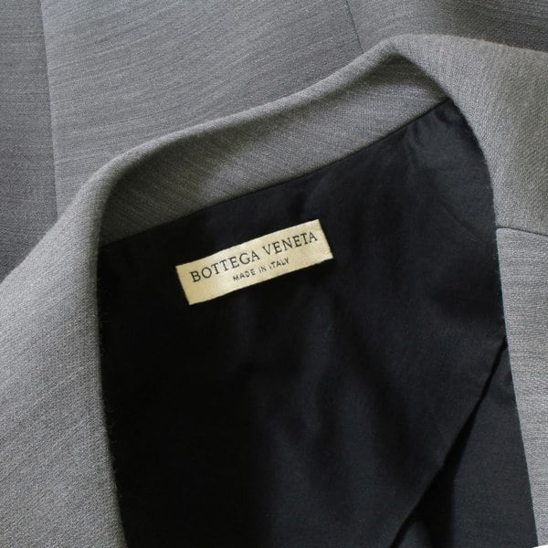 Bottega Veneta Structured Jacket grey 