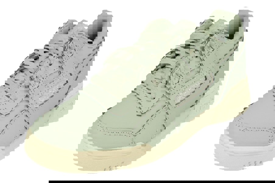 Reebok Workout Lo Plus Womens Sneakers  3777 - White Paper Rose Gold Dv3777 - Photo 0