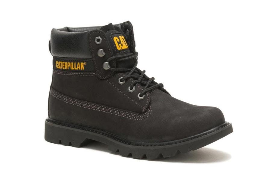 Caterpillar CAT (Caterpillar) Colorado 2.0 Black Leather Hiking Ankle Boots