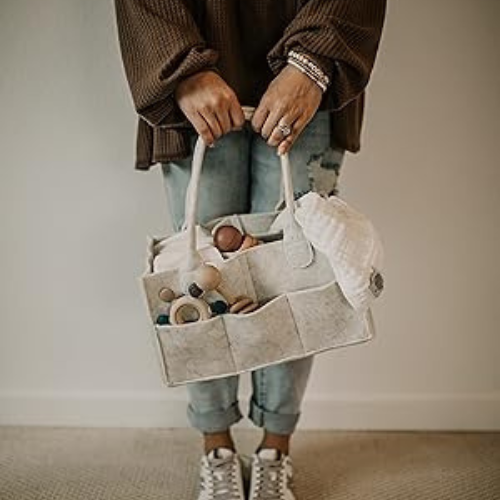 Anymom Anysort Mommy Baby Changing Bag Light Grey Organizer Stackers