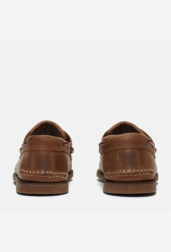 Timberland Men's Classic Leather Boat Shoes - Brown