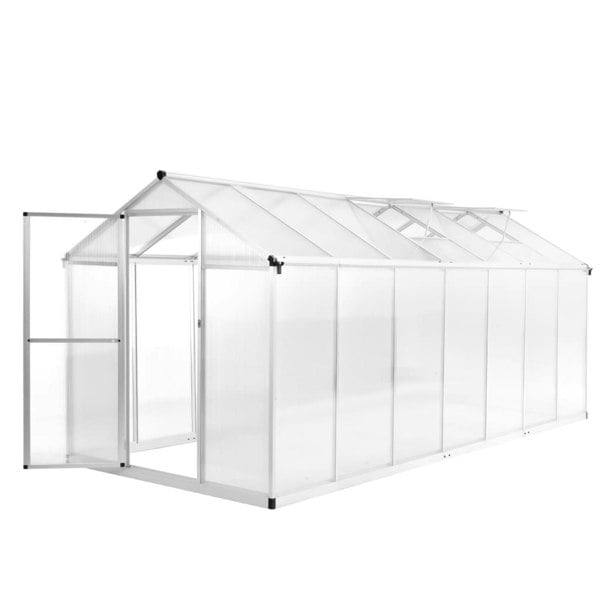 Berkfield Greenhouse Aluminium 421x190x195 cm 15.6 m�__