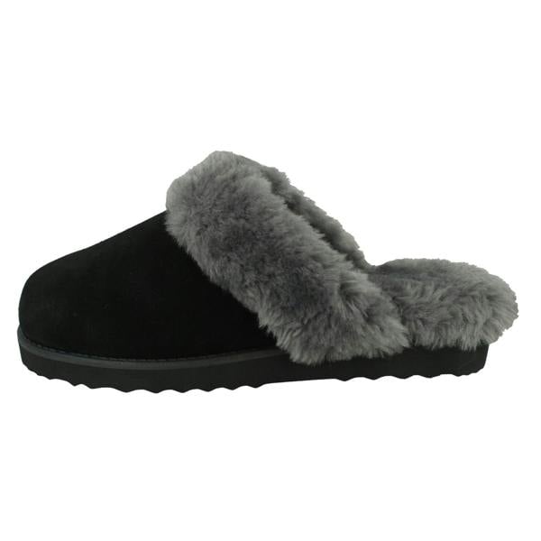 Spot On Ladies Spot On Suede Mule Slippers  X2125