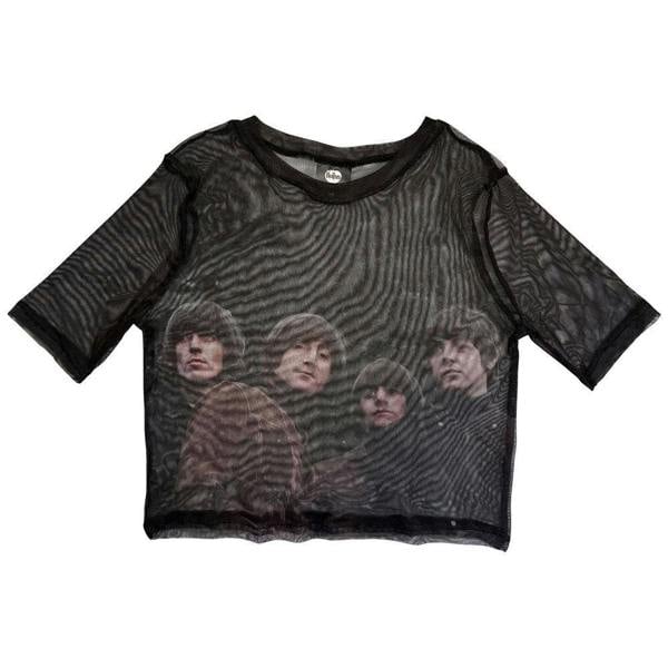 The Beatles Rubber Soul Mesh Crop Top