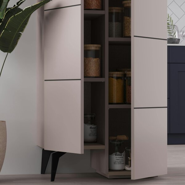Decortie Stair Modern Storage Cabinet Multipurpose