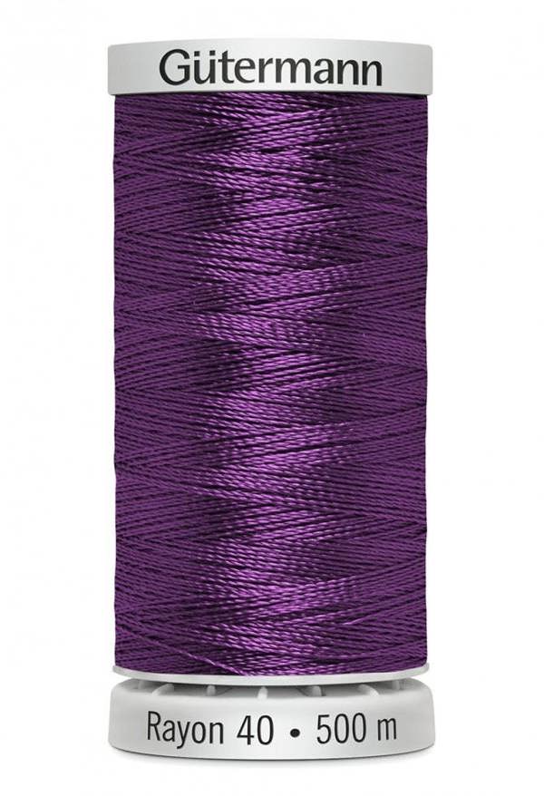 Gutermann No 40 Sulky Rayon Embroidery Thread 500m Rayon Thread Suitable For Embroidery
