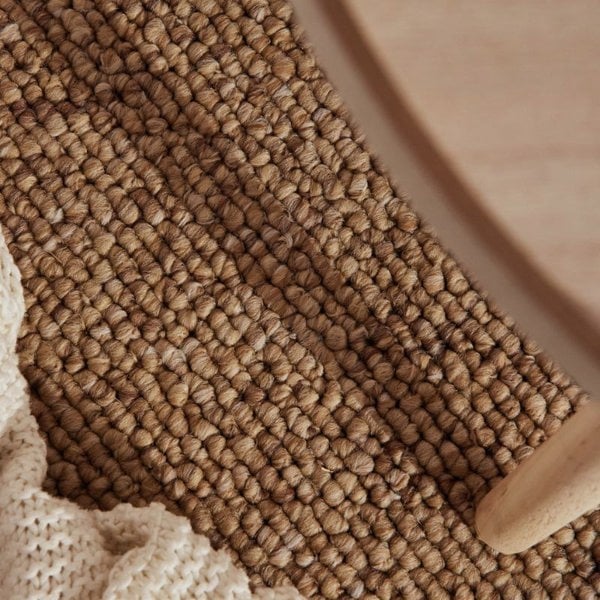 Rocco Flatweave Brown Rug – Natural Elegance