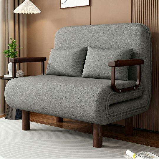 Havendro Double Fabric Sofa Bed Sleeper Couch Sofabed Settee Recliner Beds Folding