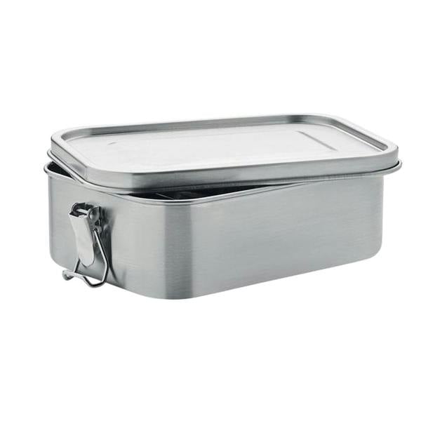 MidOcean Sao Stainless Steel Lunch Box - Matt Silver - 