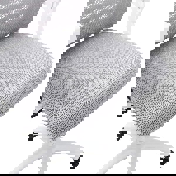 Mesh Back Ergonomic Office Chair with Folding Armrests Home Office Chairs Living and Home