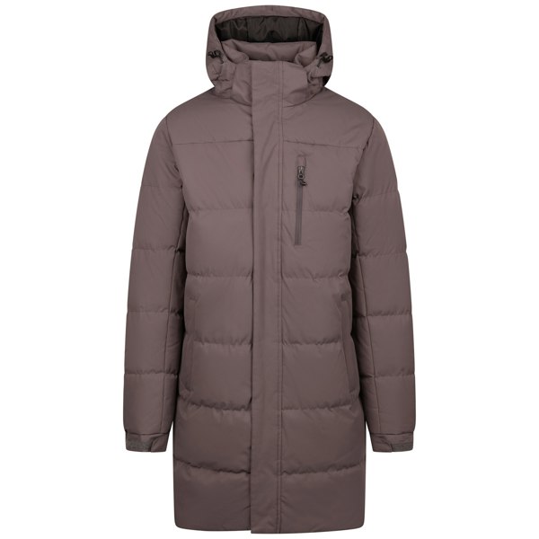 Trespass Mens Clipster Padded Jacket - Mid Grey