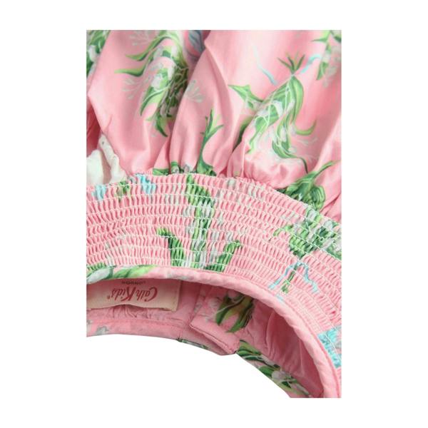 Cath Kidston Baby Girls Printed Broderie Romper - Pink - 