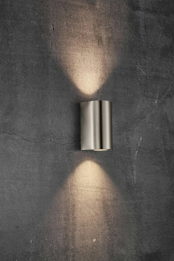 Nordlux Canto Maxi 2 | Wall light | Stainless steel