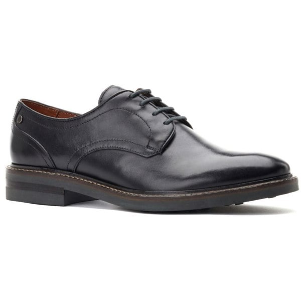 Base London Mawley Chunky Derby Mens Shoes - Black