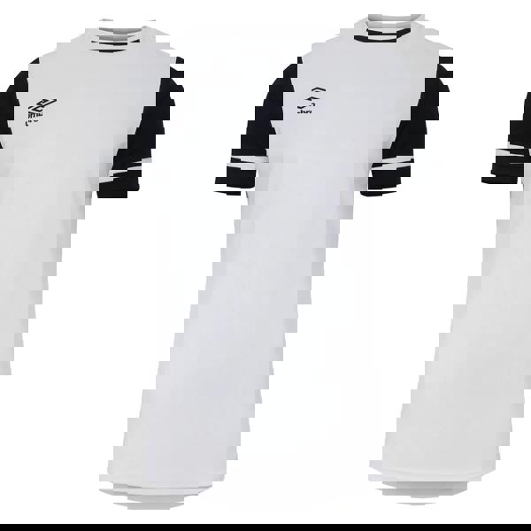 Umbro Mens Cavelle Jersey T-Shirt - Brilliant White/Black