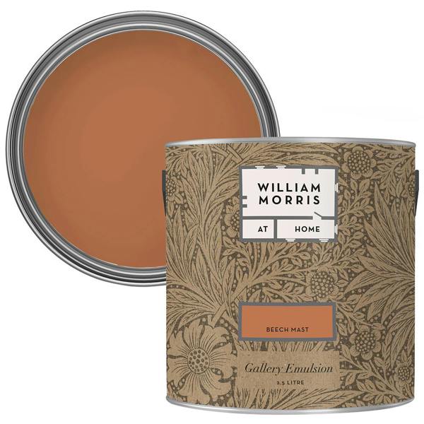 William Morris At Home Beech Mast Gallery Emulsion 2.5L Emulsion Paint