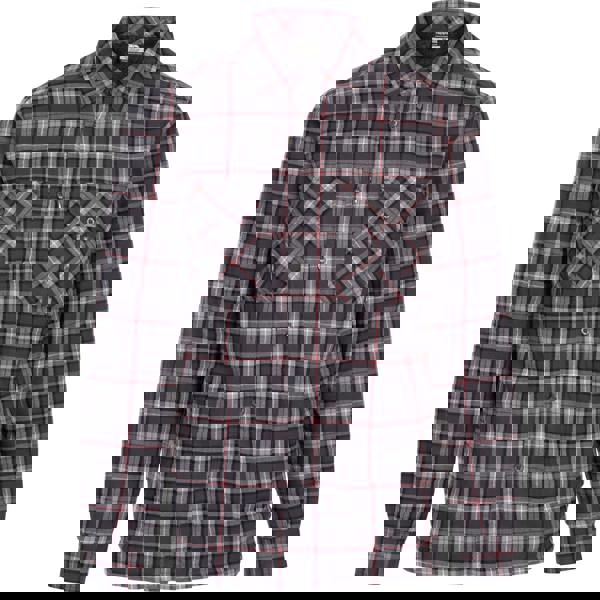 Trespass Mens Rapeseed Check Shirt - Dark Grey - 