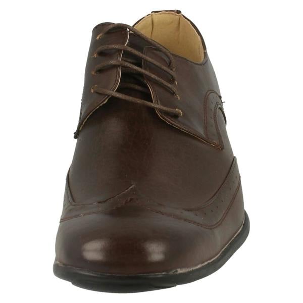 Maverick Mens Maverick Flat Lace Up Shoe Brogue
