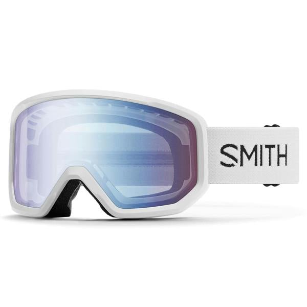 Smith Ski Goggles Transfer 1DG ZF White Blue Sensor Mirror
