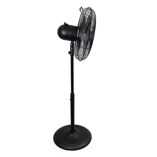 igenix 16 Inch Pedestal Fan, 3 Speeds, Black