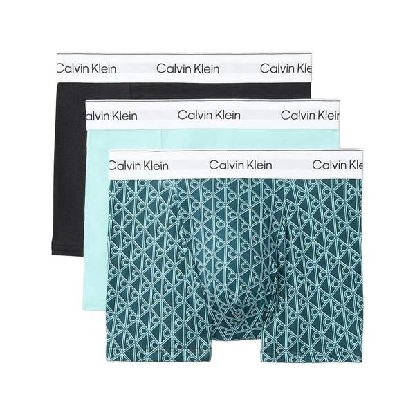 Calvin Klein 3 Pack Icon Cotton Stretch Relaxed Fit Trunk