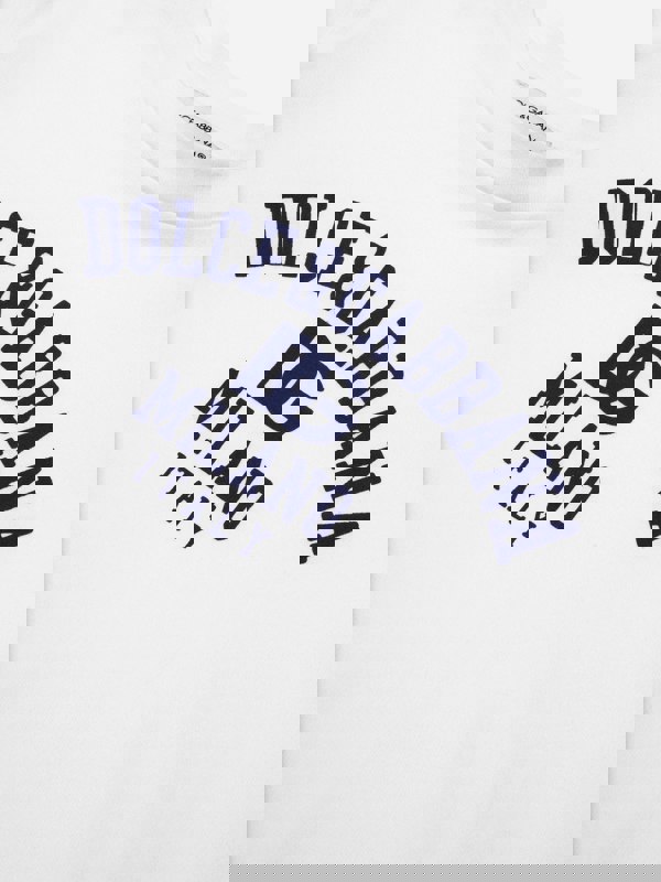 Dolce & Gabbana Kids Dolce & Gabbana Baby Logo T-Shirt in White