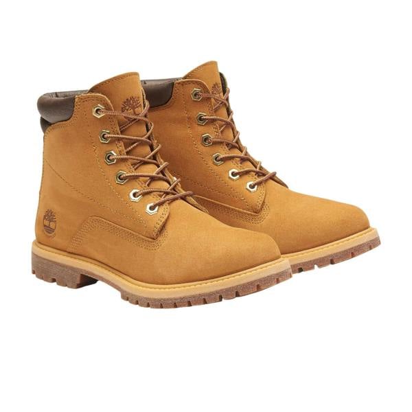 Timberland Womens Leather Waterproof Ankle Boots - Brown