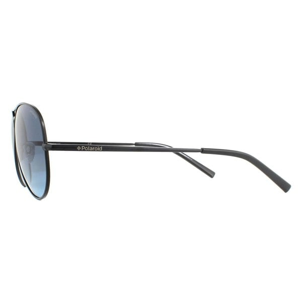 Polaroid Sunglasses PLD 1017/S 003 WJ Matte Black Grey Gradient Polarized