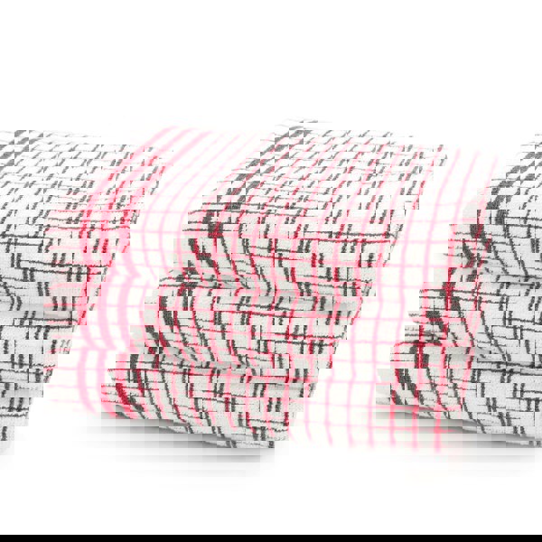 Velosso Check Woven 100% Cotton Easy Care Tea Towels, Pack of 3