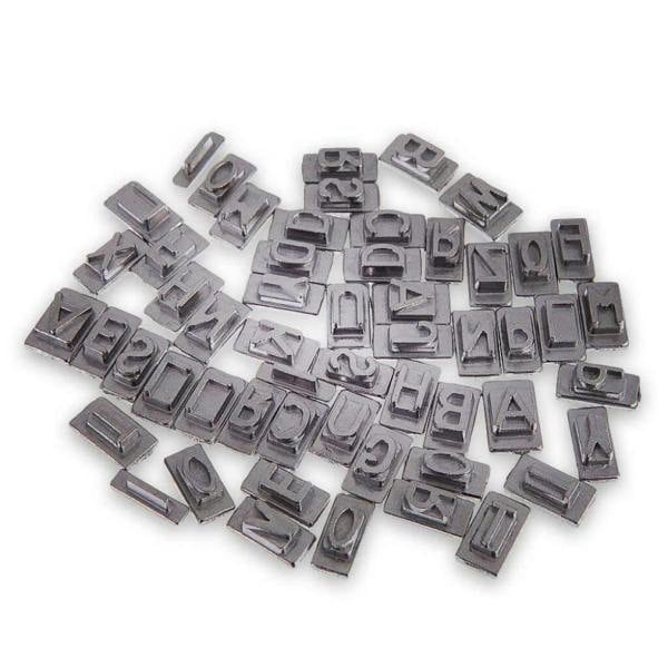 Personalised Branding Iron Kit - close-up detail