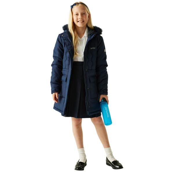 Regatta Childrens/Kids Fabrizia II Quilted Jacket - Navy - 