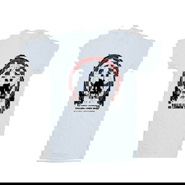 Marvel Mens The Falcon And The Winter Soldier Star Silhouettes T-Shirt - White