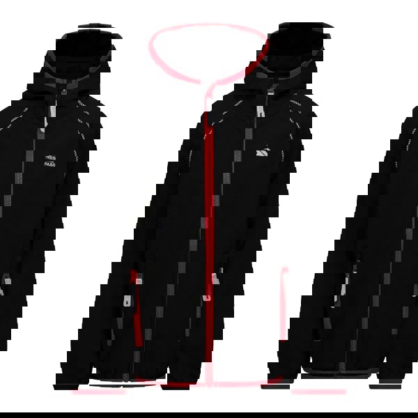 Trespass Childrens/Kids Belmoon Soft Shell Jacket - Black