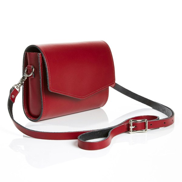 Oxblood Leather Clutch - Clutch Bag - Zatchels