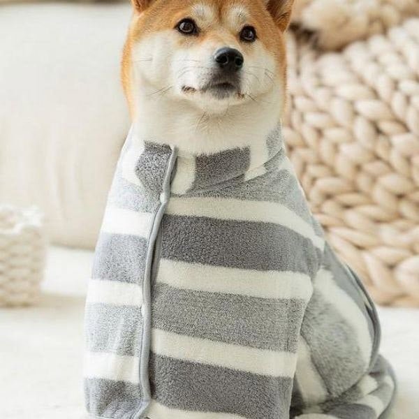 Leaper Super Absorbent Pet Bathrobe Towel